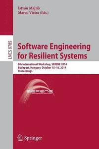 bokomslag Software Engineering for Resilient Systems
