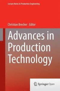 bokomslag Advances in Production Technology