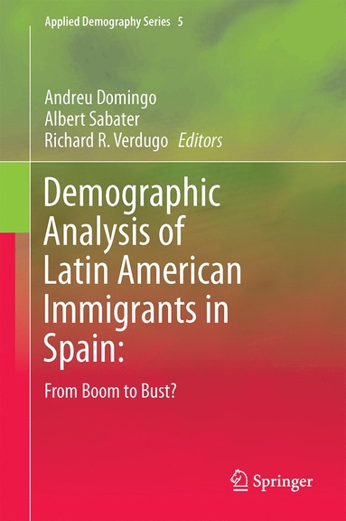 bokomslag Demographic Analysis of Latin American Immigrants in Spain