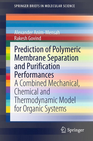 bokomslag Prediction of Polymeric Membrane Separation and Purification Performances