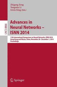 bokomslag Advances in Neural Networks  ISNN 2014