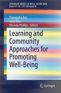 bokomslag Learning and Community Approaches for Promoting Well-Being