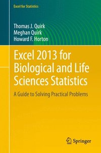 bokomslag Excel 2013 for Biological and Life Sciences Statistics