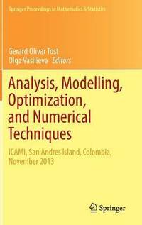 bokomslag Analysis, Modelling, Optimization, and Numerical Techniques