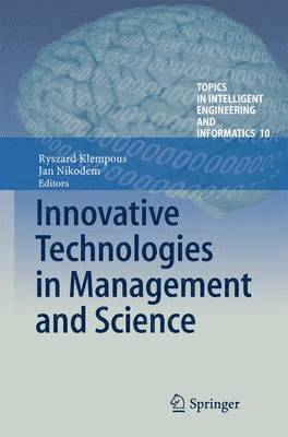 bokomslag Innovative Technologies in Management and Science