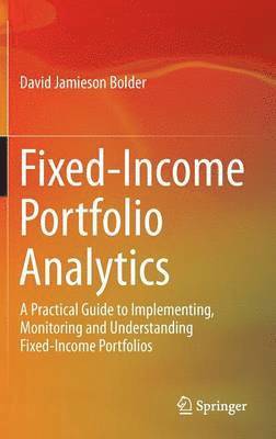 bokomslag Fixed-Income Portfolio Analytics