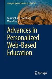bokomslag Advances in Personalized Web-Based Education