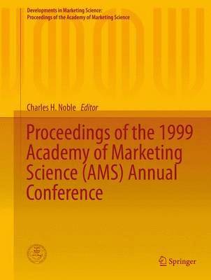 Proceedings of the 1999 Academy of Marketing Science (AMS) Annual Conference 1