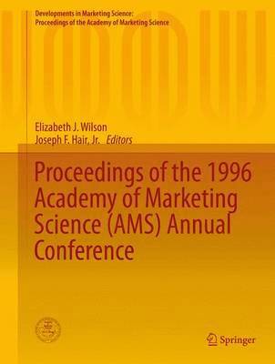 bokomslag Proceedings of the 1996 Academy of Marketing Science (AMS) Annual Conference