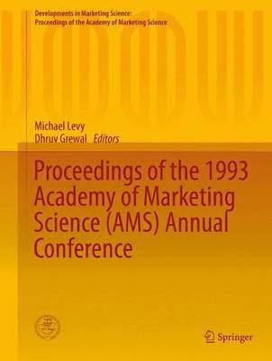 bokomslag Proceedings of the 1993 Academy of Marketing Science (AMS) Annual Conference