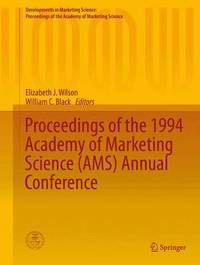 bokomslag Proceedings of the 1994 Academy of Marketing Science (AMS) Annual Conference