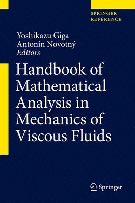 Yoshikazu Giga, Antonín Novotný, Antonin Novotny - Handbook of Mathematical Analysis in Mechanics of Viscous Fluids, Inbunden