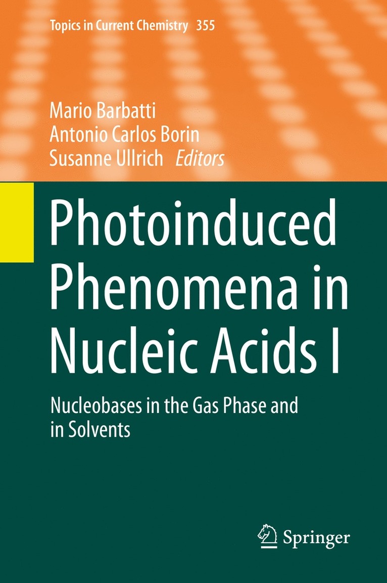 Mario Barbatti, Antonio Carlos Borin, Susanne Ullrich - Photoinduced Phenomena in Nucleic Acids I, Inbunden