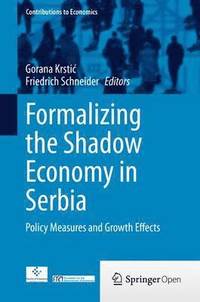 bokomslag Formalizing the Shadow Economy in Serbia