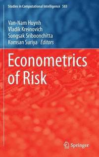 bokomslag Econometrics of Risk