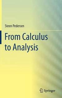 bokomslag From Calculus to Analysis