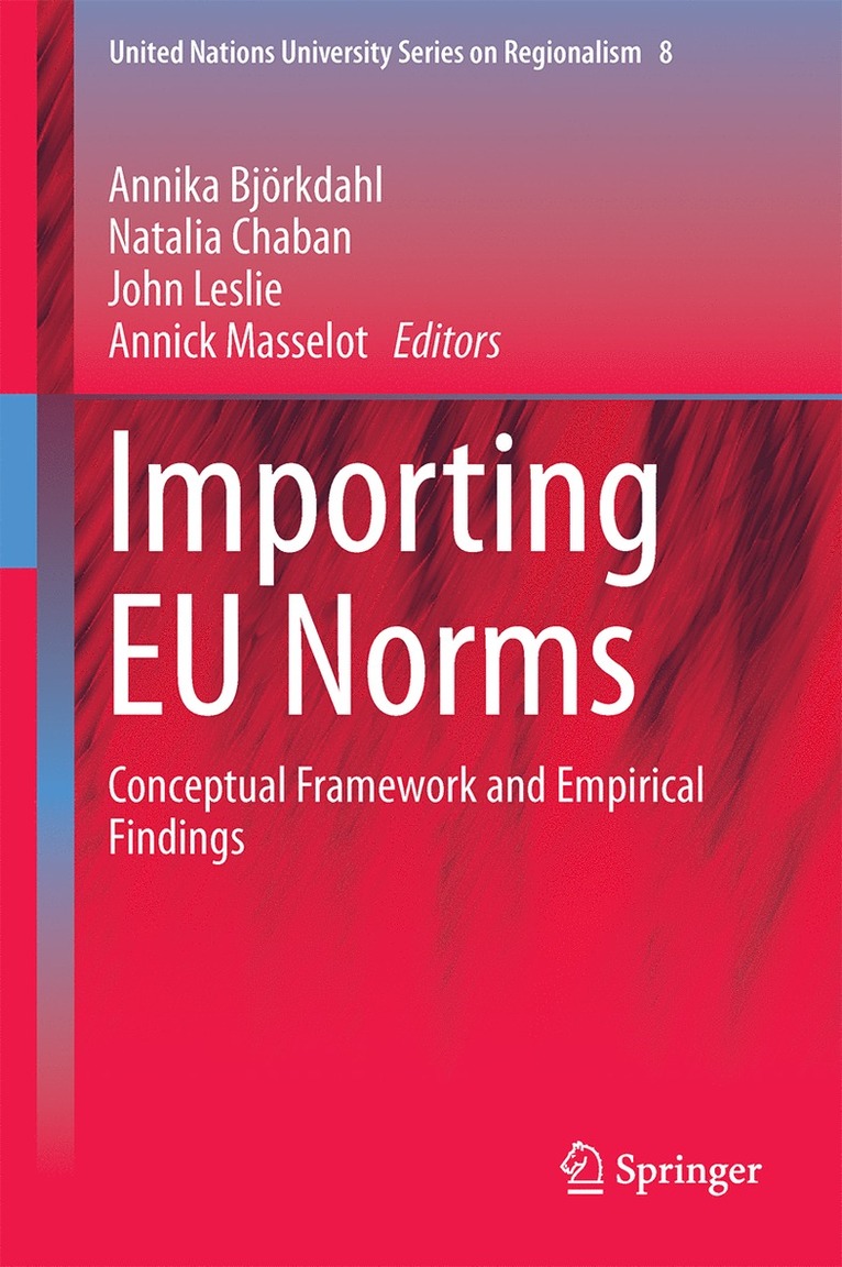 Annika Björkdahl, Natalia Chaban, John Leslie, Annick Masselot - Importing EU Norms, Inbunden