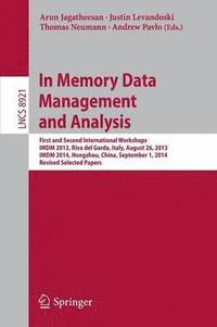 bokomslag In Memory Data Management and Analysis