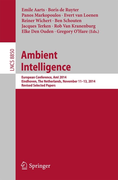 Emile Aarts, Boris de Ruyter, Panos Markopoulos, Evert van Loenen, Reiner Wichert, Ben Schouten, Jacques Terken, Rob Van Kranenburg, Elke Den Ouden, Gregory O'Hare - Ambient Intelligence, Häftad
