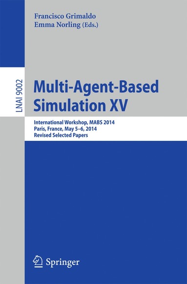 bokomslag Multi-Agent-Based Simulation XV