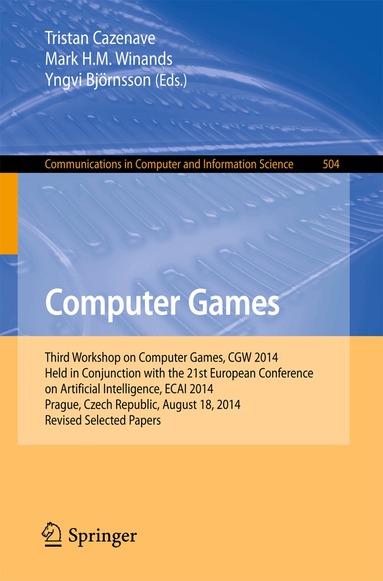Tristan Cazenave, Mark H.M. Winands, Yngvi Björnsson - Computer Games, Häftad