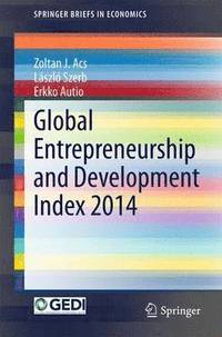 bokomslag Global Entrepreneurship and Development Index 2014