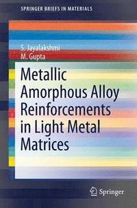 bokomslag Metallic Amorphous Alloy Reinforcements in Light Metal Matrices