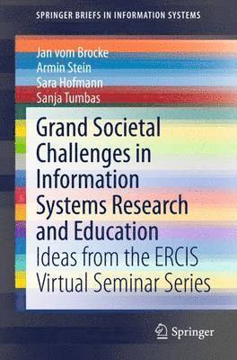 bokomslag Grand Societal Challenges in Information Systems Research and Education