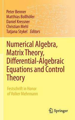 Peter Benner, Matthias Bollhöfer, Daniel Kressner, Christian Mehl, Tatjana Stykel - Numerical Algebra, Matrix Theory, Differential-Algebraic Equations and Control Theory, Inbunden