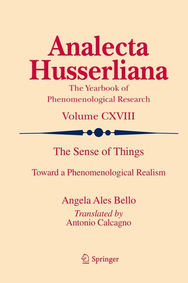 Angela Ales Bello - Sense of Things, Inbunden