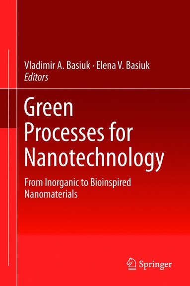 bokomslag Green Processes for Nanotechnology