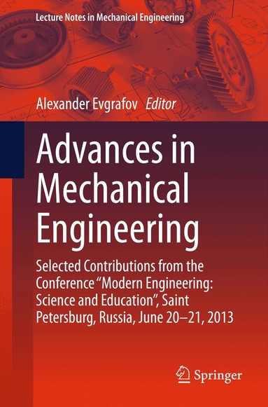 Alexander Evgrafov - Advances in Mechanical Engineering, Häftad