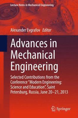 Alexander Evgrafov - Advances in Mechanical Engineering, Häftad