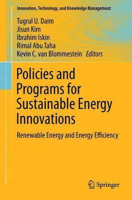 Policies and Programs for Sustainable Energy Innovations 1
