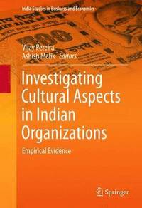 bokomslag Investigating Cultural Aspects in Indian Organizations