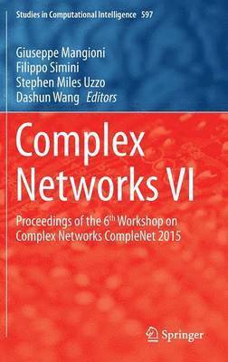 bokomslag Complex Networks VI