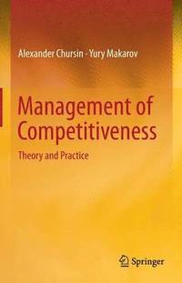 bokomslag Management of Competitiveness