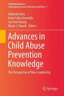 bokomslag Advances in Child Abuse Prevention Knowledge