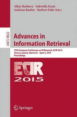 bokomslag Advances in Information Retrieval