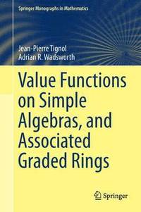 bokomslag Value Functions on Simple Algebras, and Associated Graded Rings