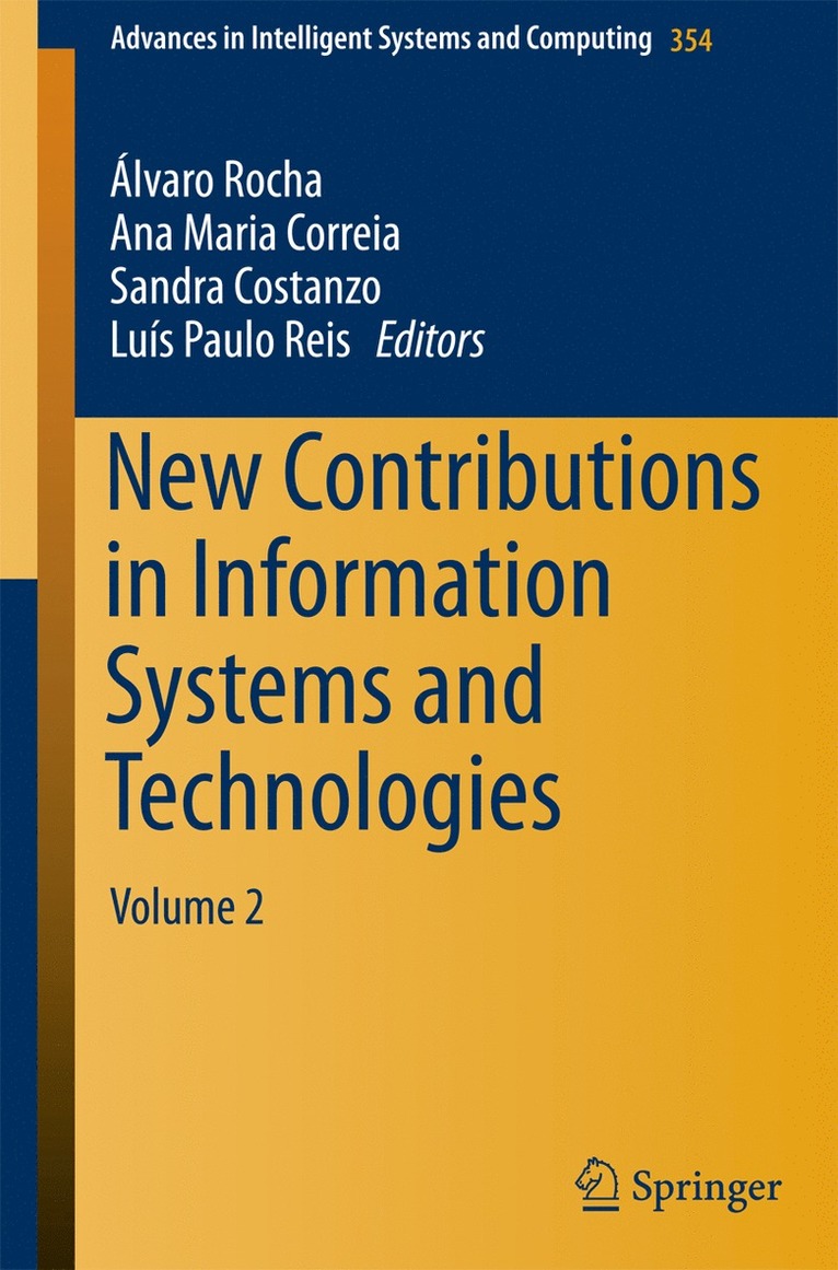 New Contributions in Information Systems and Technologies 1