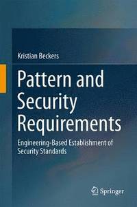 bokomslag Pattern and Security Requirements