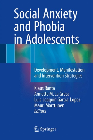 bokomslag Social Anxiety and Phobia in Adolescents