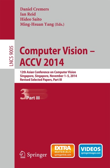 Daniel Cremers, Ian Reid, Hideo Saito, Ming-Hsuan Yang - Computer Vision -- ACCV 2014, Häftad