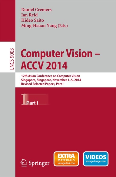 Daniel Cremers, Ian Reid, Hideo Saito, Ming-Hsuan Yang - Computer Vision -- ACCV 2014, Häftad