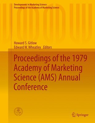 Proceedings of the 1979 Academy of Marketing Science (AMS) Annual Conference 1