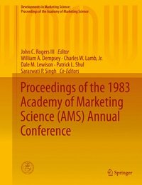 bokomslag Proceedings of the 1983 Academy of Marketing Science (AMS) Annual Conference