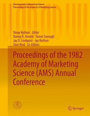 Proceedings of the 1982 Academy of Marketing Science (AMS) Annual Conference 1