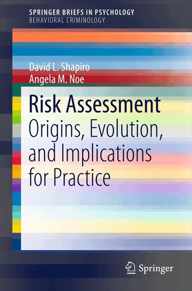 David L. Shapiro, Angela M. Noe - Risk Assessment, Häftad