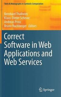 bokomslag Correct Software in Web Applications and Web Services